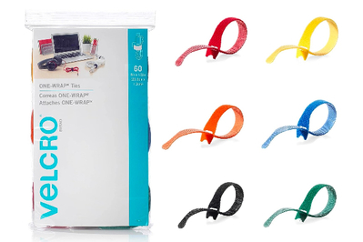 150-Pack 10 Inch Reusable Cable Ties – 7 Colors Self-Gripping Cord Organizer For Home, Office, Desk & Electronics