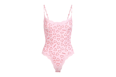 SKIMS Fits Everybody Lace Cami Bodysuit